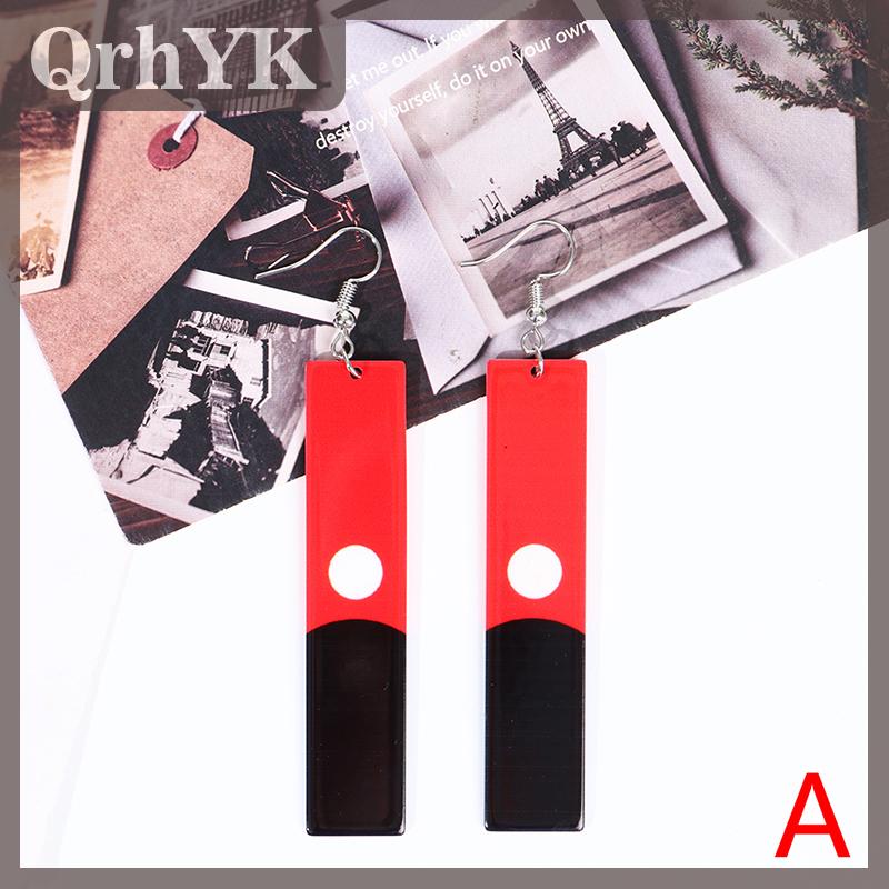 QrhYK Tokyo revengers izana Kurokawa Bông tai Acrylic Anime cosplay đạo cụ thả bông tai