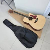TERMURAH..!!!GITAR IBANEZ AKUSTIK JUMBO PLUS SOFTCASE -GITAR