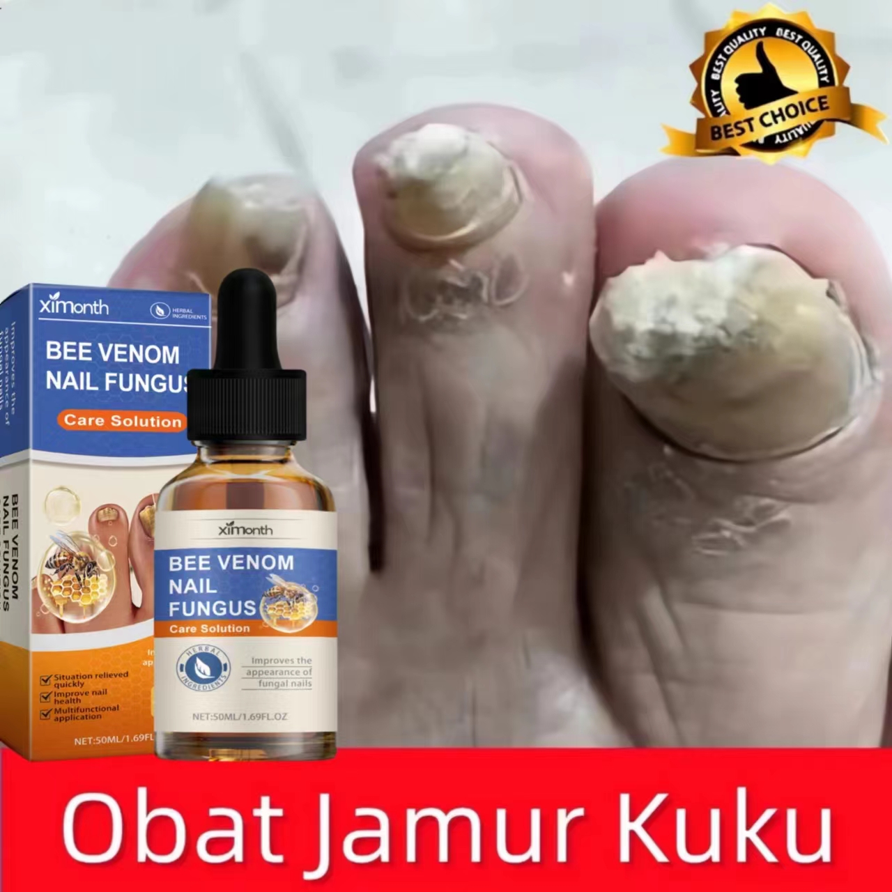 Tinh chất phục hồi móng cải thiện hư tổn móng kích thích mọc móng nhanh chóng Cải thiện vết nứt móng tay