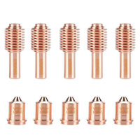 10Pcs Cutter Torch Electrode 220669 Nozzles 220671 Consumables