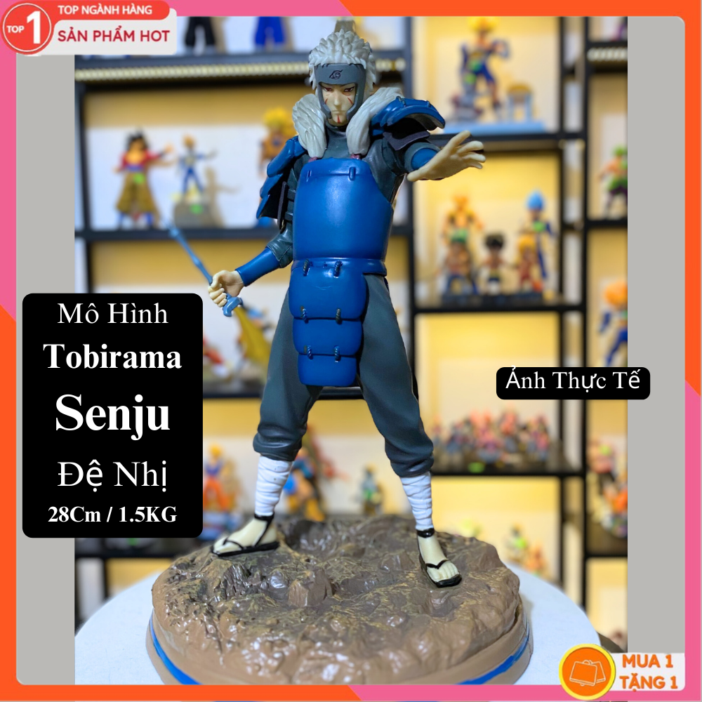 Mô Hình Tobirama Senju Đệ Nhị 28Cm 1.5KG Mô Hình Naruto Figure Mô Hình Anmie Naruto Đồ Chơi