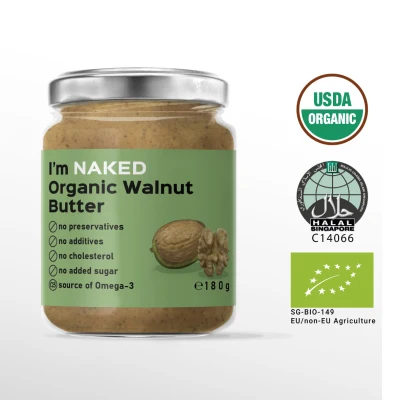 NAKED Organic Walnut Butter 180 g