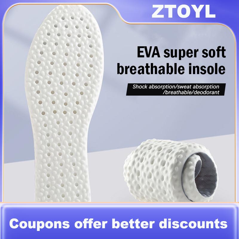 【ZTOYL】 Eva Memory Foam Insoles Shoes Sole Cushion Running Insoles Orthopedic Insoles ราคา 23 บาท*ส่งฟรี