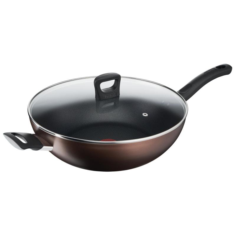 Tefal G14398 DAY BY DAY Wokpan 32cm with lid Singapore