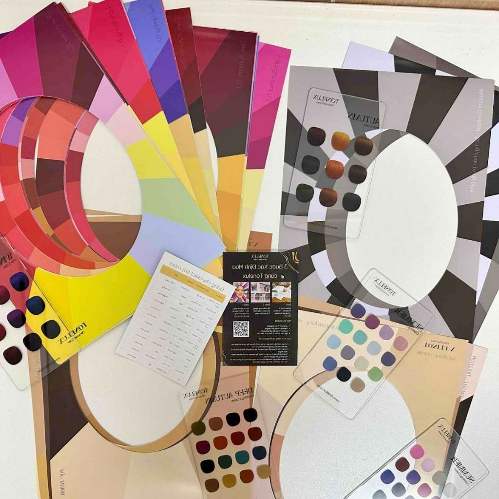 Bộ Test Personal Color Tonelux Chuyên Gia – Combo Từ Cơ Bản - Nâng Cao - Chuyên Sâu I Dụng Cụ Tư Vấn Chuyên Sâu