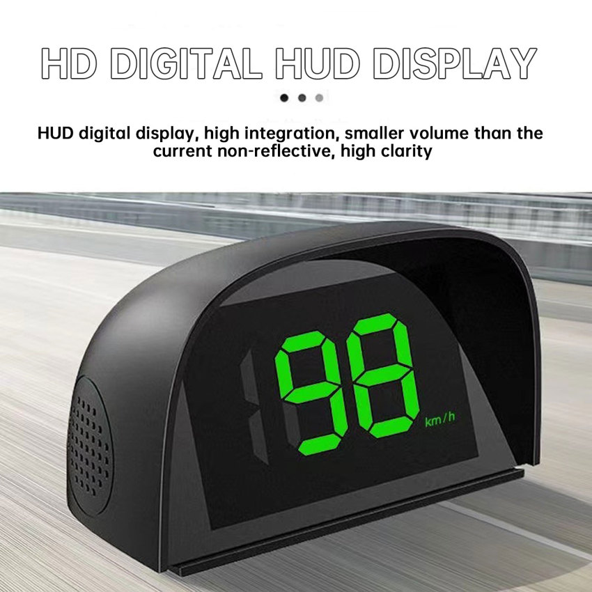 Xe HUD xe headup hiển thị xe vị trí toàn cầu hệ thống công tơ mét Màn hình hiển thị kỹ thuật số Đồng