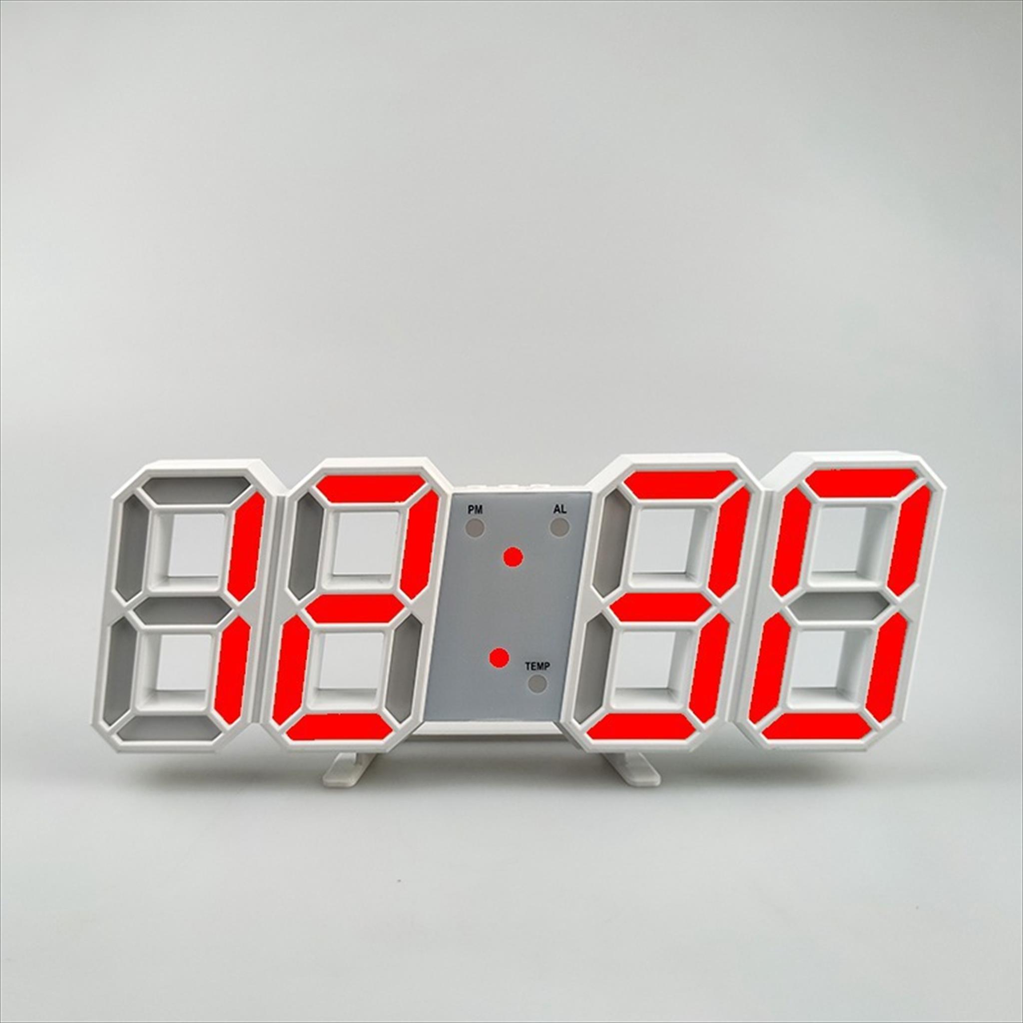 Jam Meja Digital 6609 Jam LED Weker Digital Smart Alarm