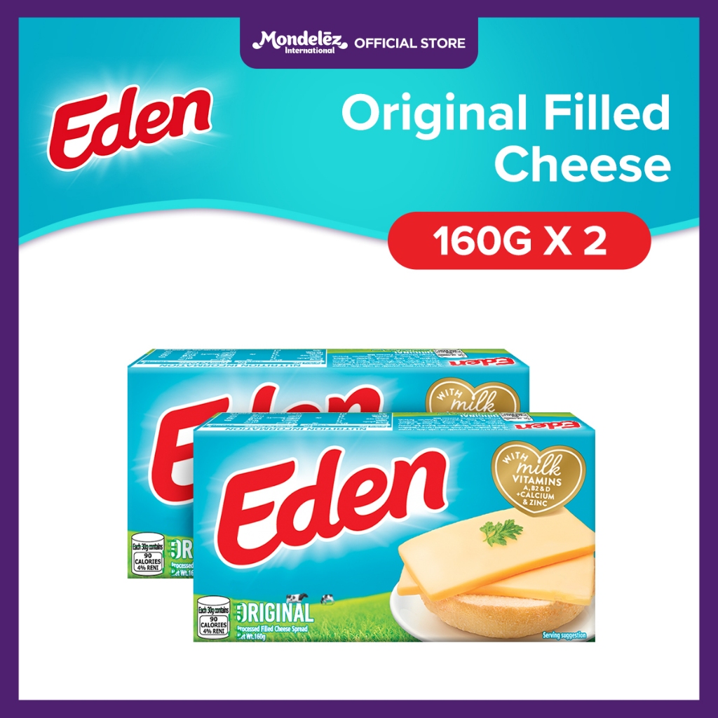 Eden Cheese 160G - Real Milk & Vitamins A & B2, Melting Filled