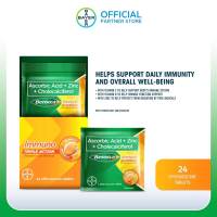 Berocca Immuno 24 Effervescent Tablets Sachets