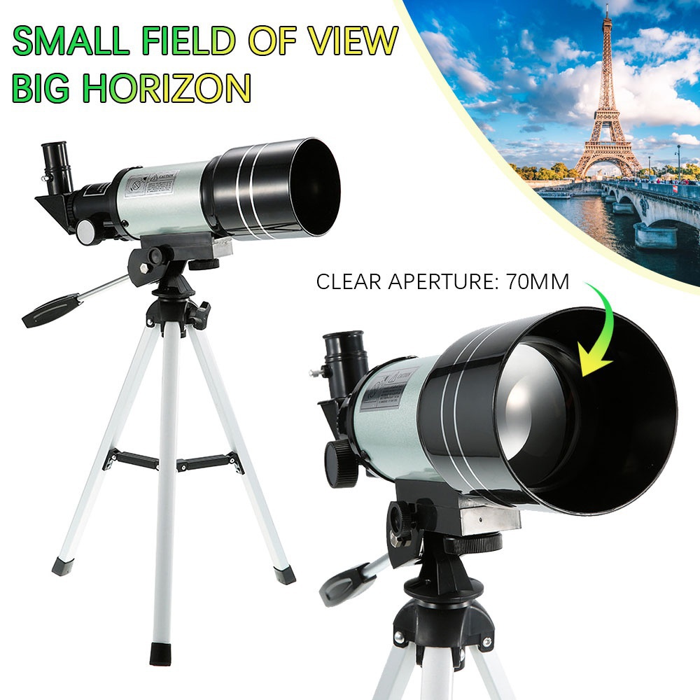 150X HD Astronomical Telescope With Tripod Monocular Refractive Space Telescope For Scope Bird Watching Mirror Camping Travel ราคา 3,672 บาท*ส่งฟรี