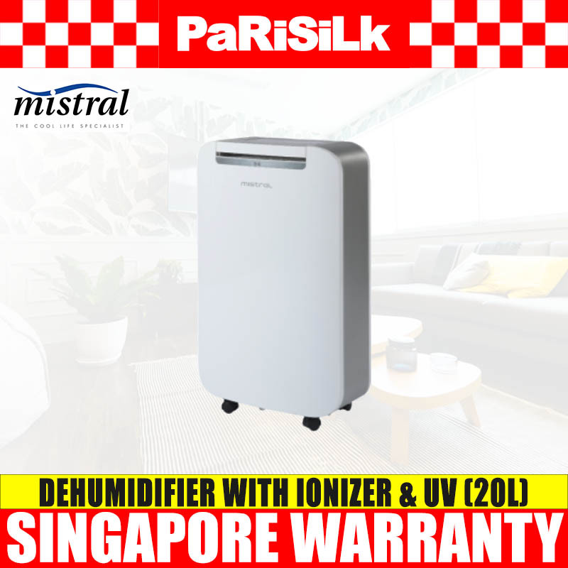 (Bulky) Mistral MDH200 Dehumidifier with Ionizer and UV (20L) Singapore