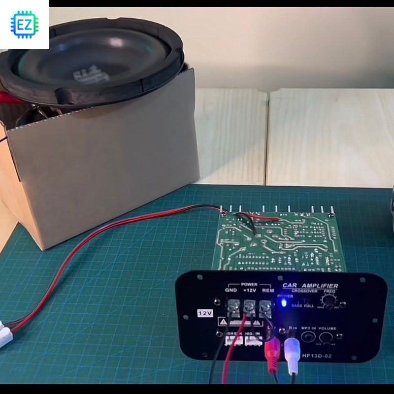 Combo mạch + củ loa sub bass 16 JBL làm loa sub