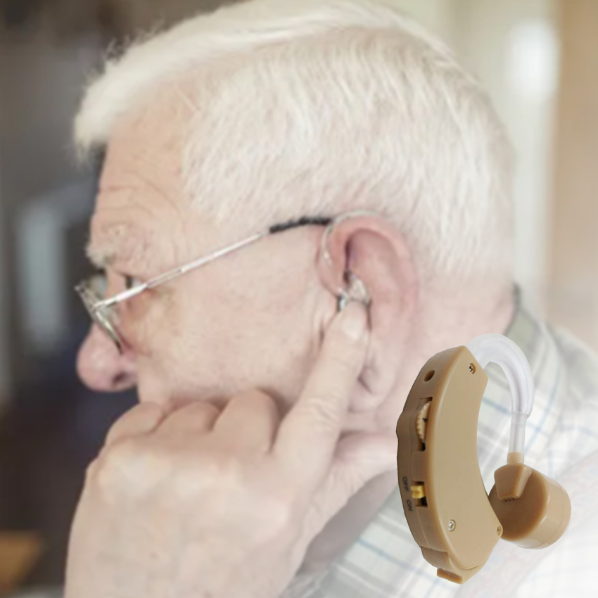 Super Mini Hearing Aid Ear Sound Amplifier Adjustable Tone Hearing Aids