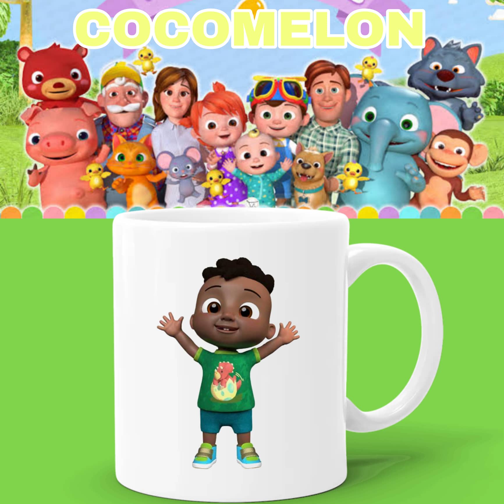 Shop Cocomelon Mugs Online Lazada Com Ph