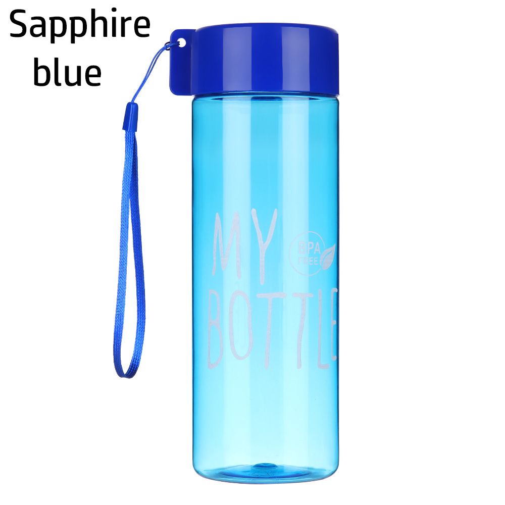ANGRU4598 500ML Mùa hè Nhựa Công Suất lớn Uống Cup Thể thao Dưới Nước Chai Trong suốt Cà Phê Cốc Nước Trái Cây - 8