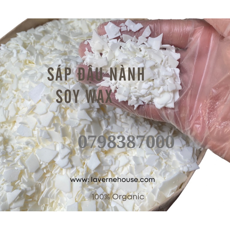 Sáp đậu nành Nature Wax C-3 nhập khẩu. Sáp làm nến thơm DIY