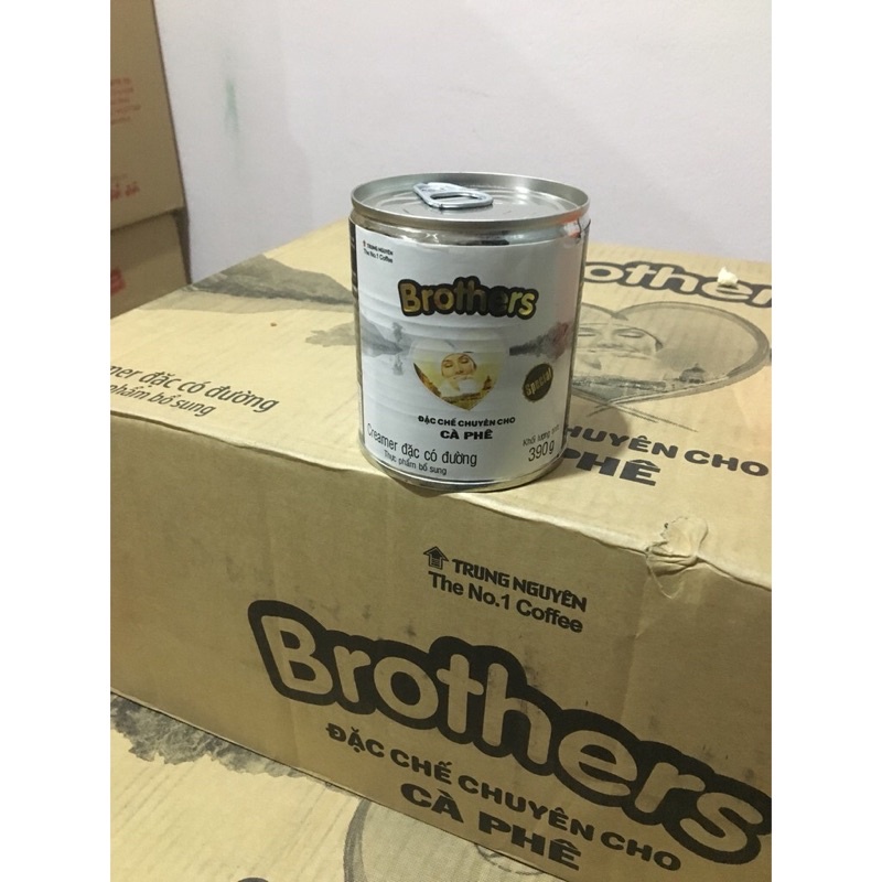 1 Thùng - Sữa đặc Trung nguyên Brother 340gr