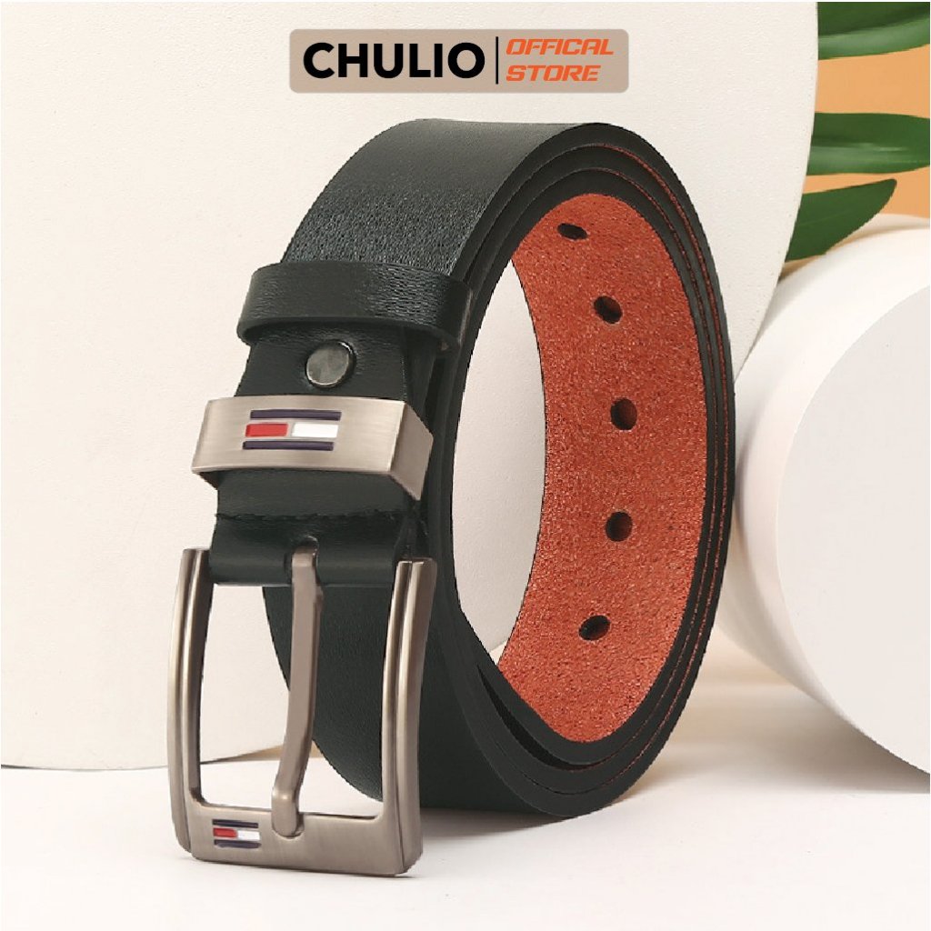 Dây nịt nam chulio khóa hợp kim đúc không rỉ dây đục lỗ, thắt lưng dây nịt khóa kim cổ điển