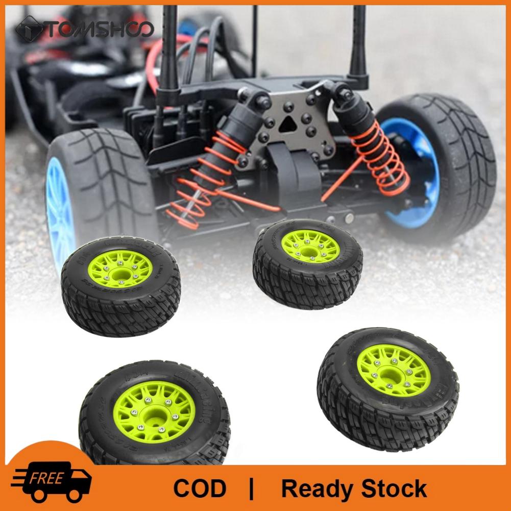 Tomshoo 1/10 xe đua đường ngắn Lốp xe chống mòn RC Xe Đua Đường Ngắn lốp xe cho sửa chữa
