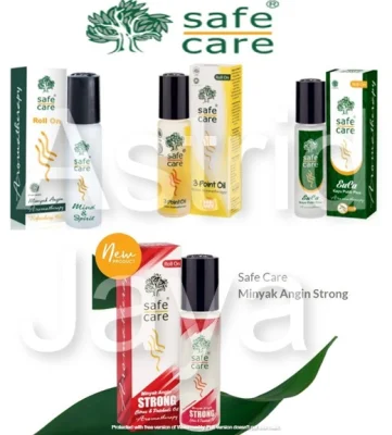 6pcs SafeCare Aromatherapy Minyak Angin Safe Care Oil