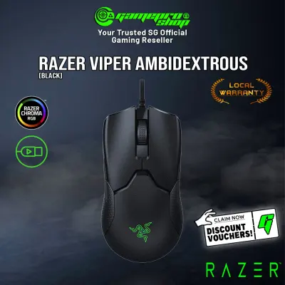 Razer Viper - Ambidextrous Wired Gaming Mouse (2Y)
