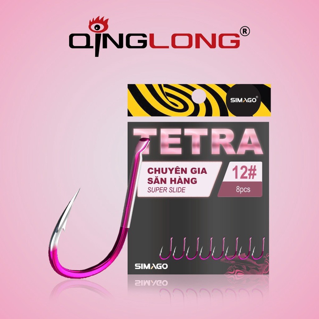 Lưỡi câu săn hàng Simago Tetra cao cấp