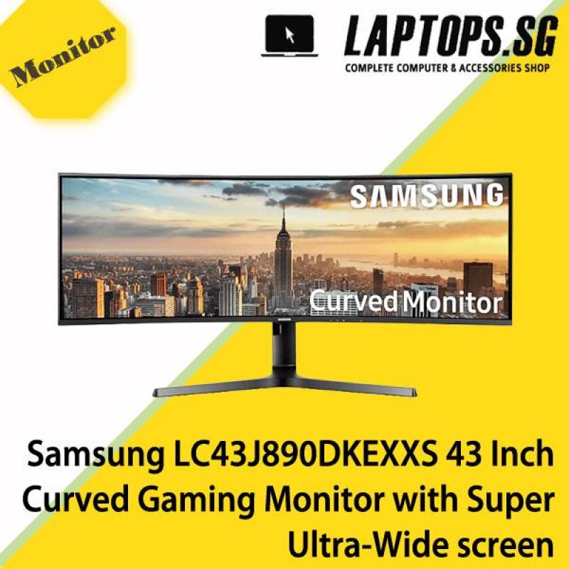 Samsung LC43J890DKEXXS 43 Inch Curved Gaming Monitor with Super Ultra-Wide screen Singapore