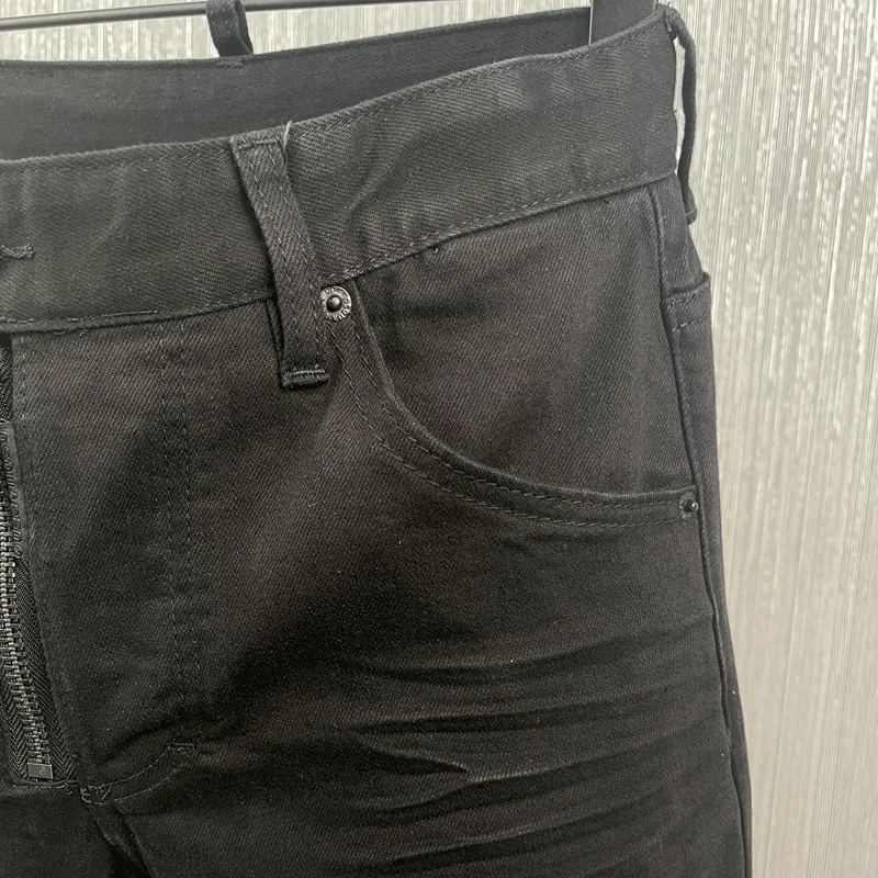 【Brand New】 cheiharper dsq 9889 Men's denim pants basic simple Italian style small straight foot crossover jeans · v3