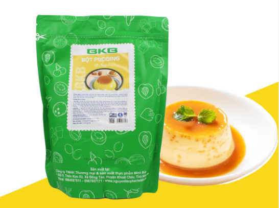 Bột Pudding Trứng BKB túi 1kg