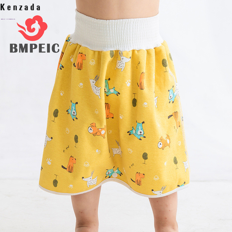 Bmpeic Tã Vải Cho Bé Váy Chống Thấm Nước Cho Trẻ Sơ Sinh Chống Rò Rỉ Nước Tiểu Tập Quần Vải Tã Trẻ Em Ngủ Ngủ Ngủ Bô Tập Luyện Hàng Mới Miễn Phí Vận Chuyển Khuyến Mãi Bảo Hành Chính Hãng Kích Thước Thoải Mái Màu Sắc Đa Dạng Tính Năng Ưu Việt - 5