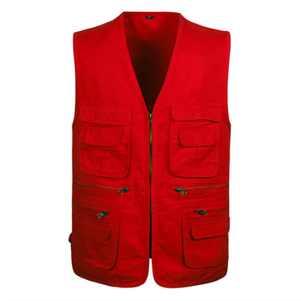 【Momlove】 Áo vest đẹp cho khách du lịch áo khoác ngoài dã ngoại thời trang thoải mái 3XL ~ 5XL