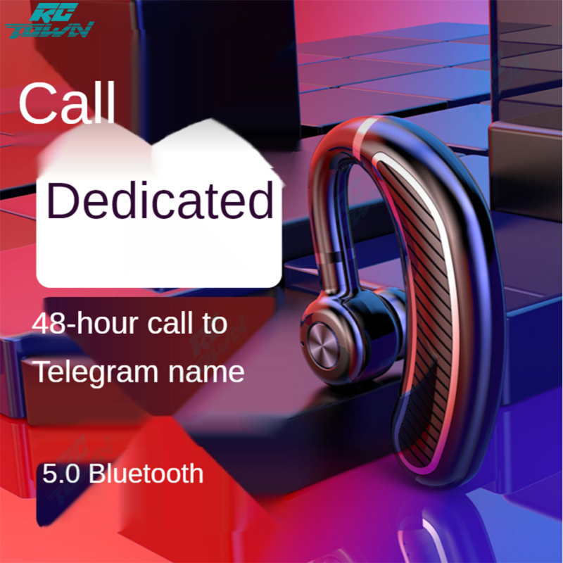 Authentic100 %!!K21 kinh doanh Bluetooth tương thích 5.0 tai nghe loại treo Tai Thời gian đợi lâu tiếng ồn hủy bỏ không chậm trễ Tai nghe không dây thể thao