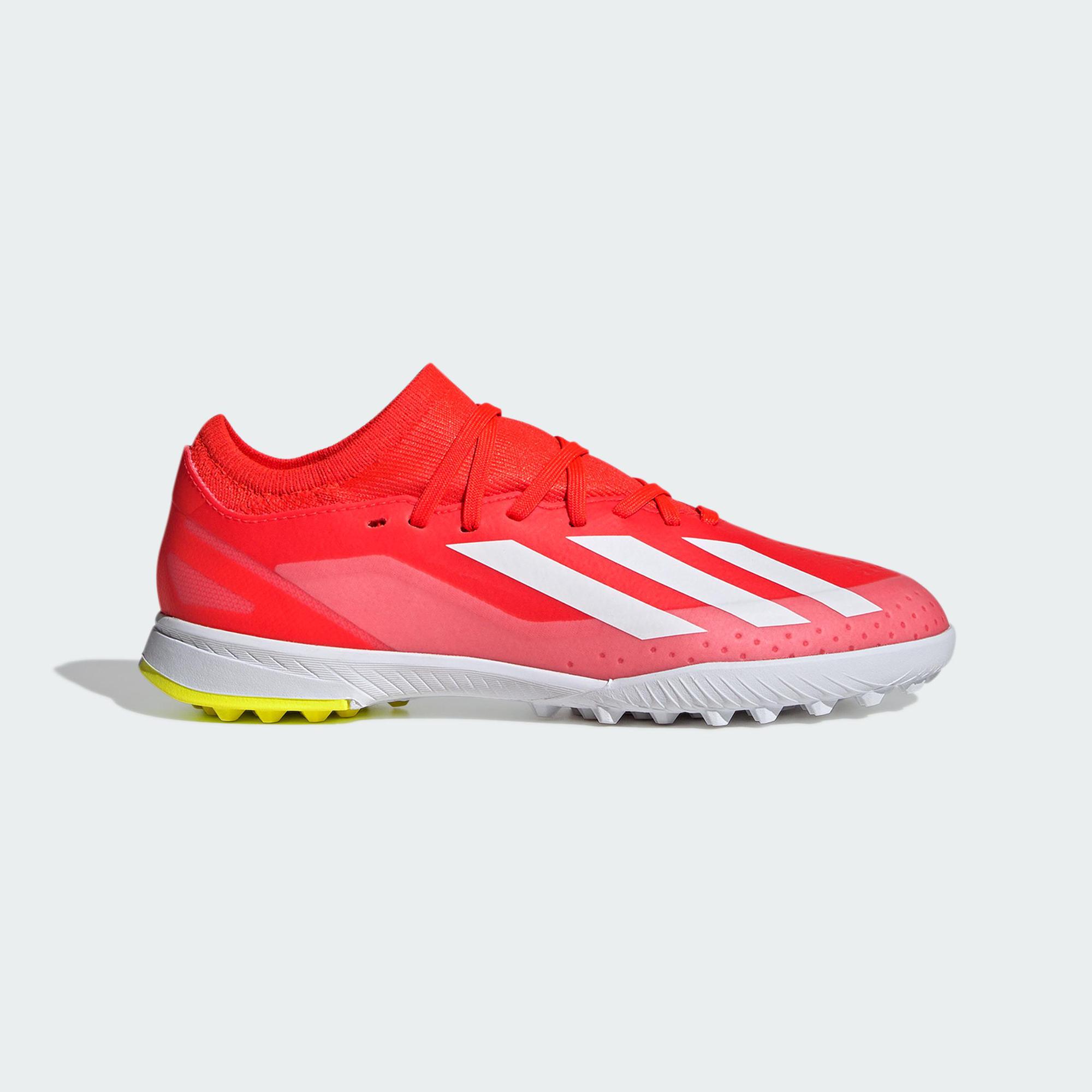 adidas Bóng đá Giày Đá Bóng Turf X Crazyfast League Trẻ em Đỏ IF0679