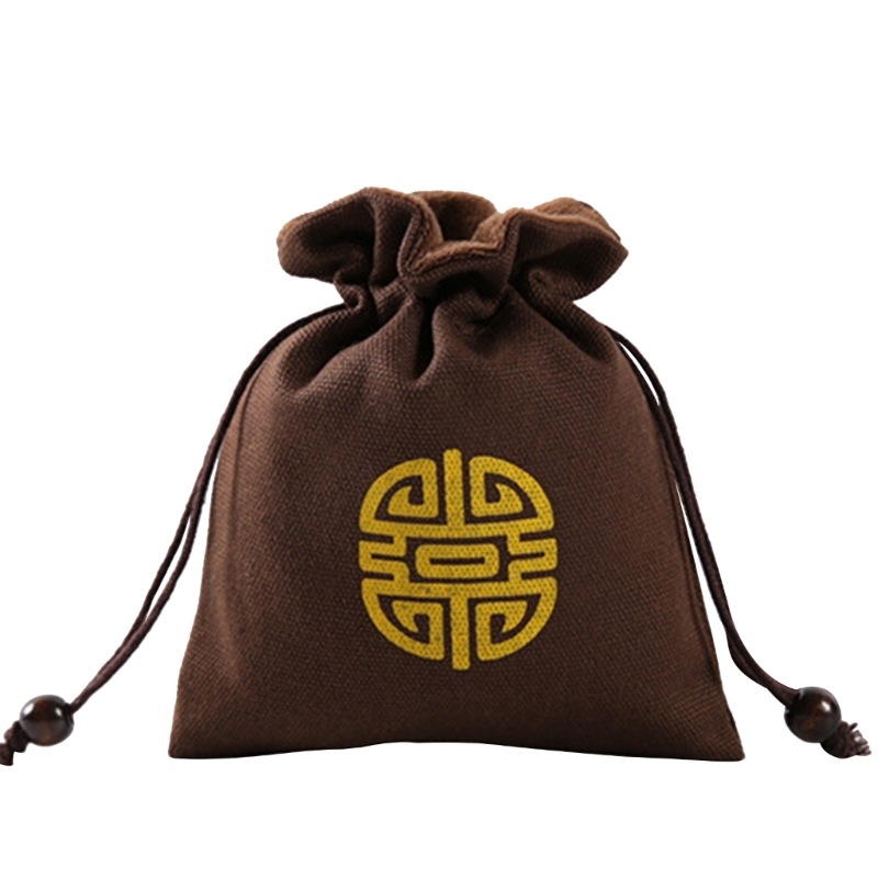 Divinations vải bông túi con lắc Khăn trải bàn trò chơi với bàn cờ Tarot lưu trữ Pouch