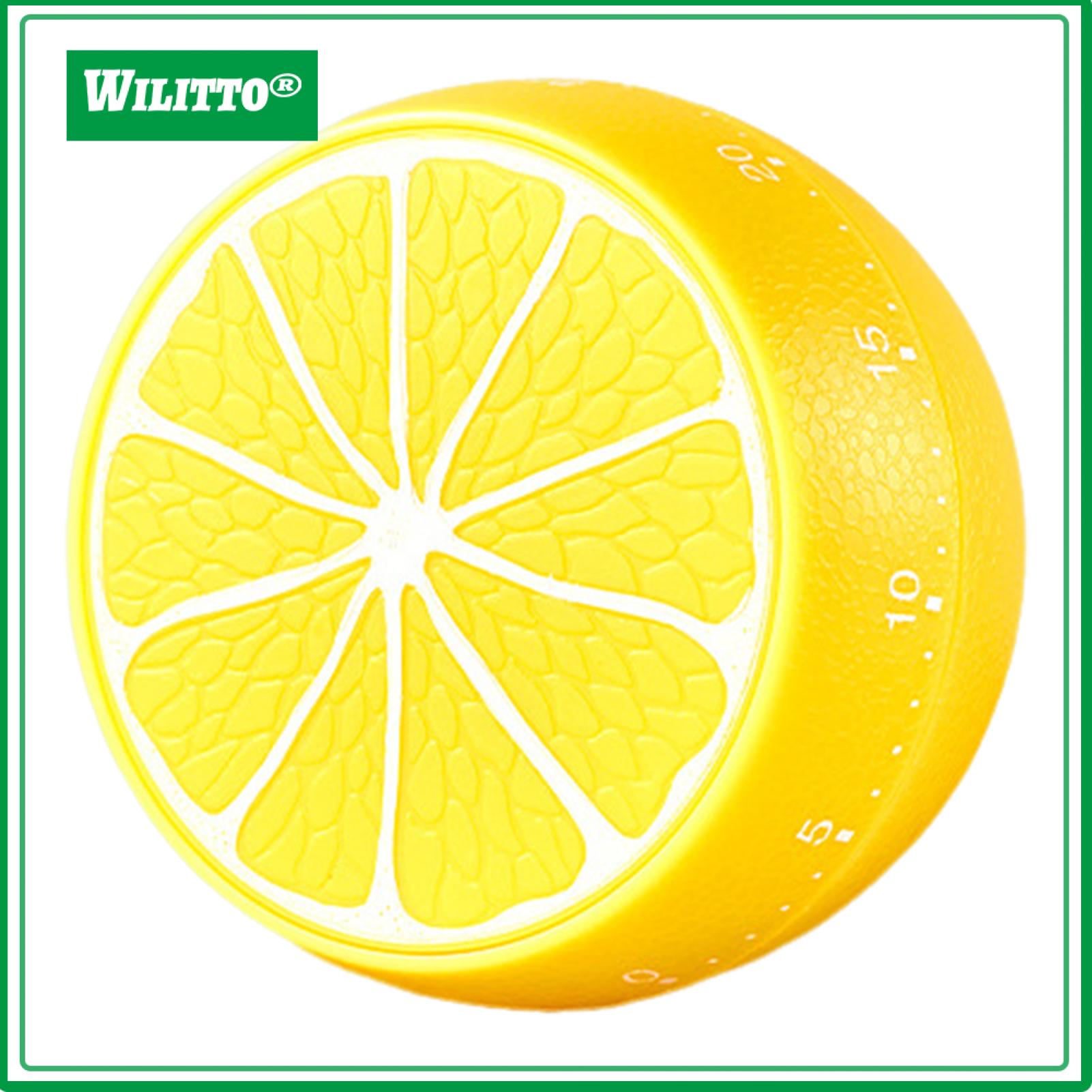 Cute Fruit Timer No Batteries Kitchen Timer Magnetic Fruit Shaped Mechanical Kitchen Timer – Lemon Watermelon Design Manual Countdown Visual Timer for Cooking Study Classroom Use Easy-to-use ราคา 127 บาท*ส่งฟรี
