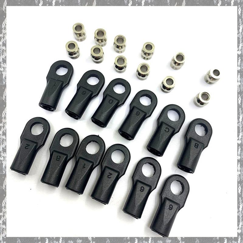 12Pcs 5347 Rod End Ball Joint General Trolley Ball Sets for 1/10 E- SUMMIT