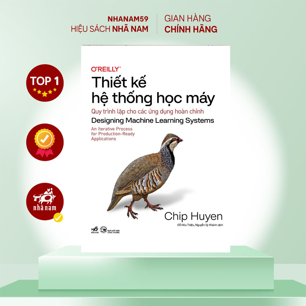 Sách - Thiết kế hệ thống học máy (Chip Huyen) (Nhã Nam)