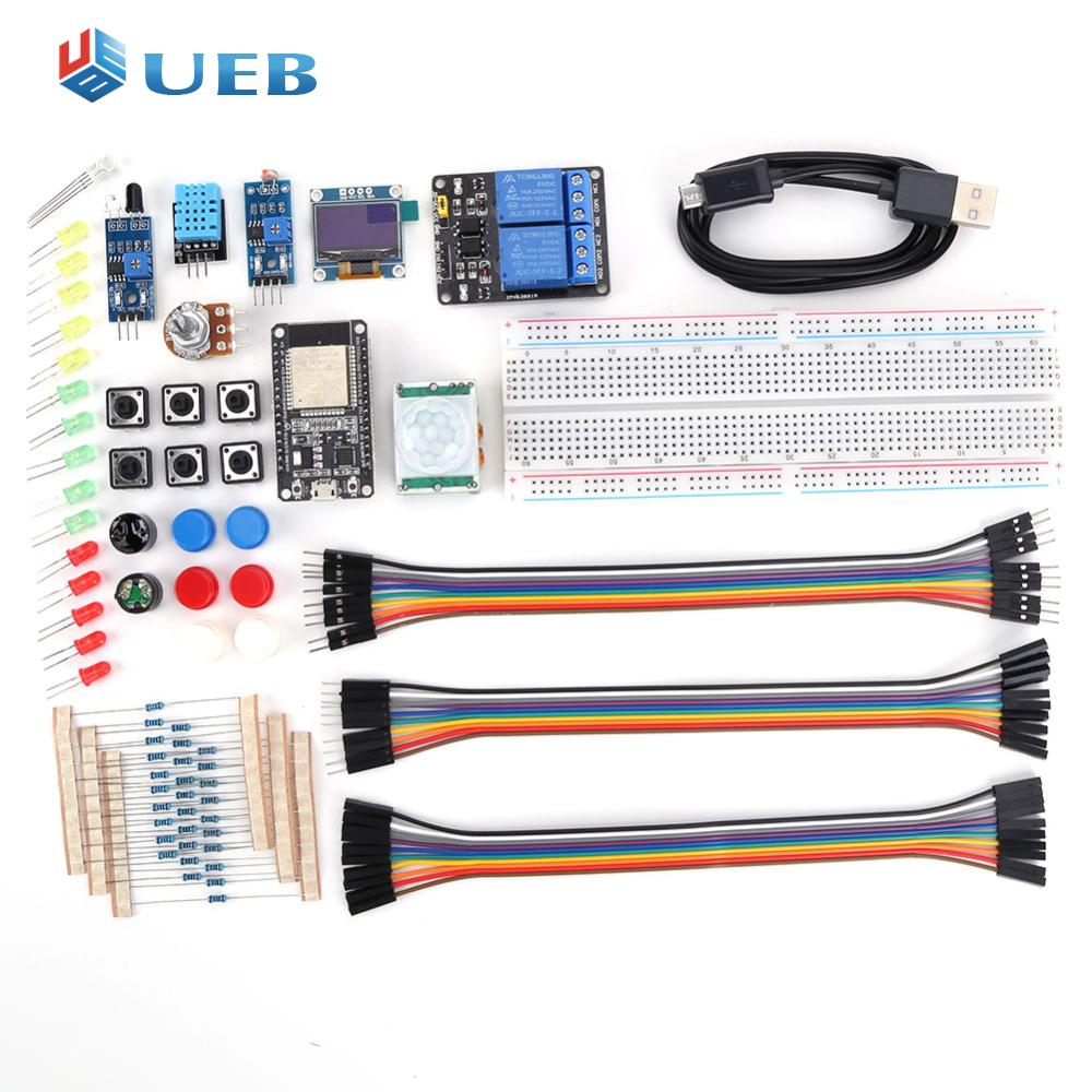Basic Starter Kit for ESP32 ESP-32S WIFI I OT Development Board with Storage Box Photoresistor Module Pir Motion Sensor Giá 519,000 Đồng*Miễn phí vận chuyển