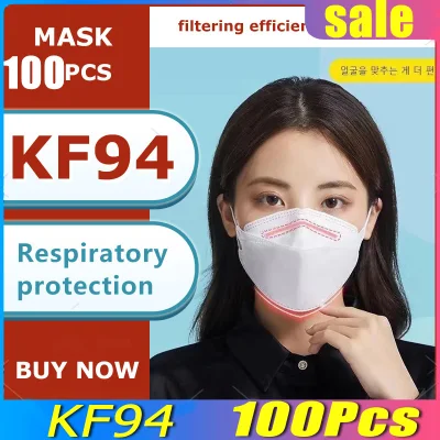 100pcs kf94 korean mask 4ply Korean Face Kf94 3D Mask Washable disposable KN94 Mask Face Mask Reusable Facemask For adults KN 94 Mask White Black KN 95 4 PLY Filter Mask Mask Made in Korea korean mask