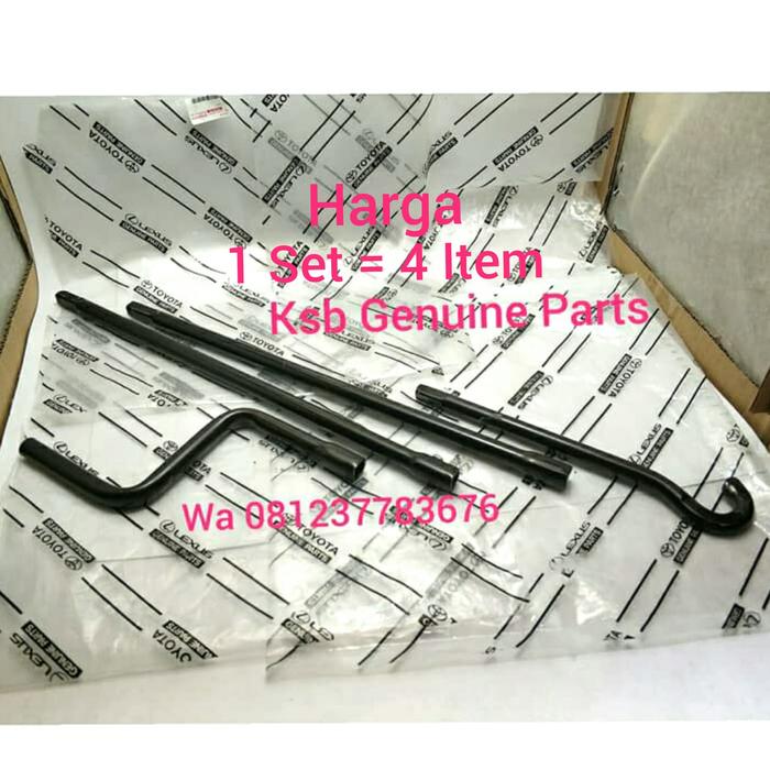 KUNCI GAGANG BAN SEREP KIJANG INNOVA TOYOTA INOVA 4 PCS -BY LARISAN Harga  160,000 Ringgit*Penghantaran Percuma