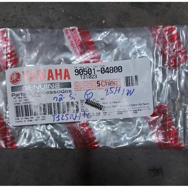 Lò xo rọ bi nồi Sirius, hàng rin new chính hãng yamaha ( 1 bị 5 cái, mua lẻ không có bị) 9050104800.giá 1 cái