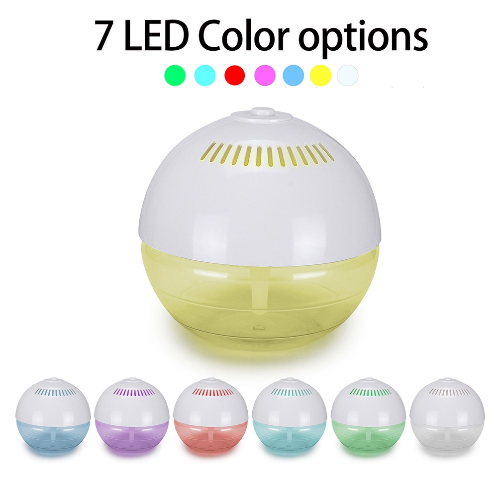 Gracekarin 10W không khí revitaliser với colour LED thay đổi ánh sáng làm mới làm sạch cho phòng ngủ gia đình freshen mới