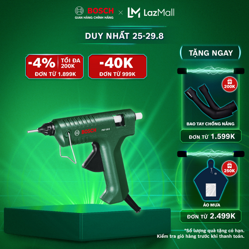 Máy bắn keo bosch pkp 18e