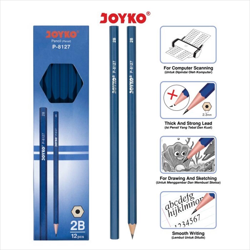 Pensil 2B Joyko P 8127 (12pcs)