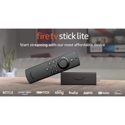 Amazon Fire TV Stick lite / Fire TV Stick 4K with Alexa Voice Remote, streaming media player