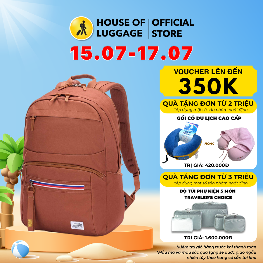 Balo laptop 16in Braydon ASR (keychain) American Tourister - Mỹ