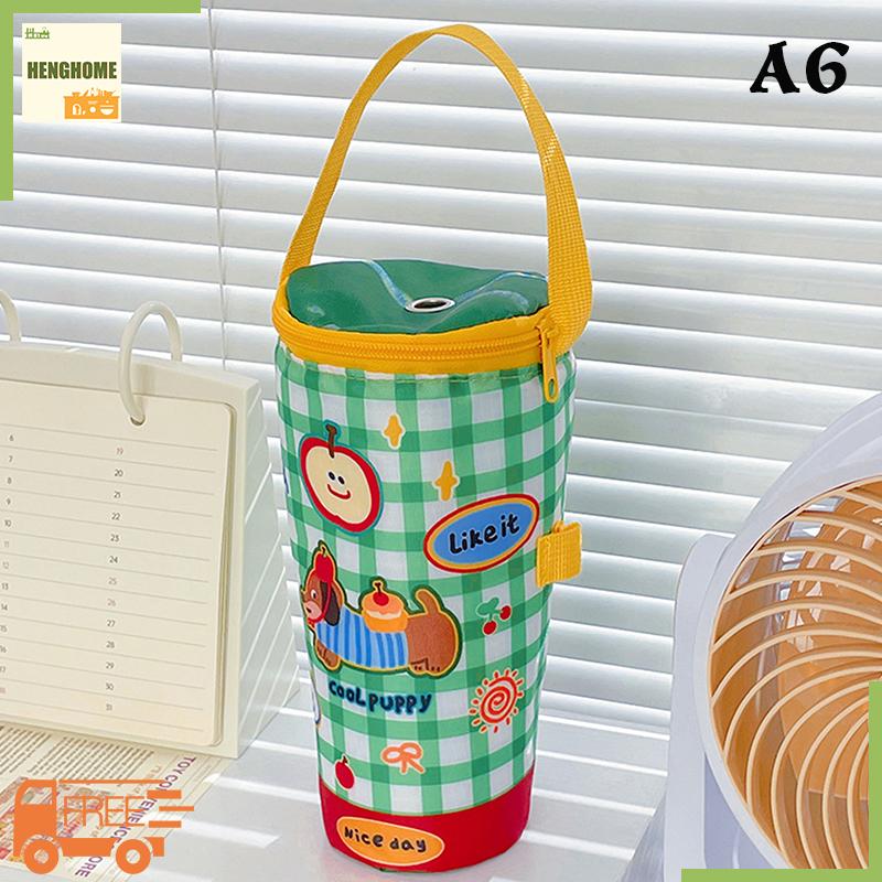 HENGHOME Portable Milk Tea Tote Bag Heat Preservation Bag Eco-friendly Handbag Carrying Insulated Cu