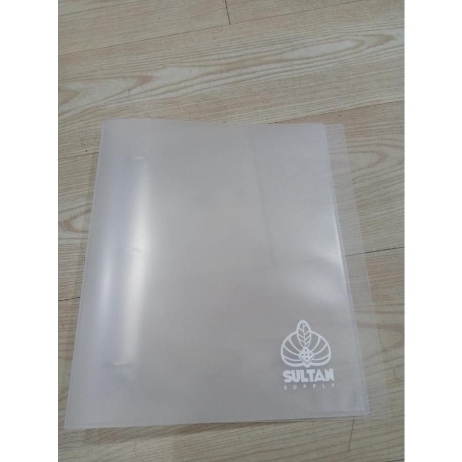 Sultan Transparent Ring Binder Matte 3 Rings A4