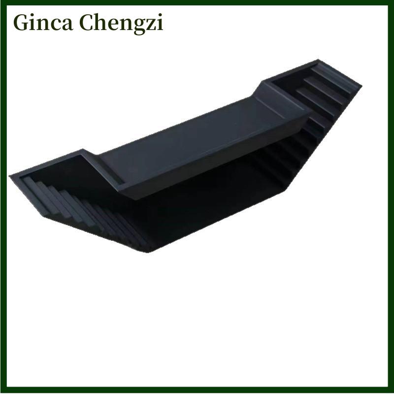 Ginca ABS Aquarium Cave góc đường hầm mở rộng Non-trượt dưới bước Aquarium Tunnel thủy sản trang trí phụ kiện - 2