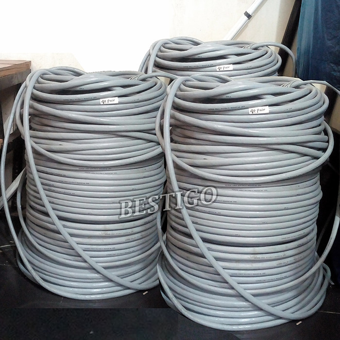 KABEL TELEPON MULTIPAIR INDOOR 50 PAIR/ISI 100-Shelishop13 Harga  144,000 Ringgit*Penghantaran Percuma